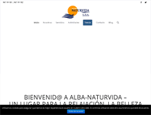 Tablet Screenshot of albanaturvida.es